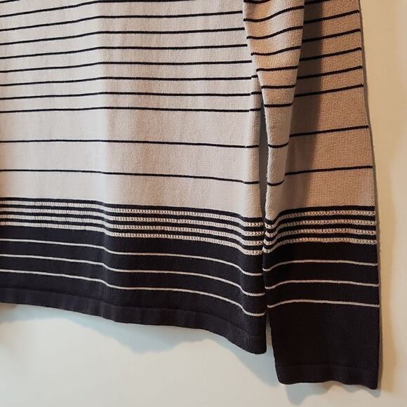 Pendleton Knit V Neck Sweater Women's Size Small Brown/Tan EUC NICE! - Picture 9 of 13